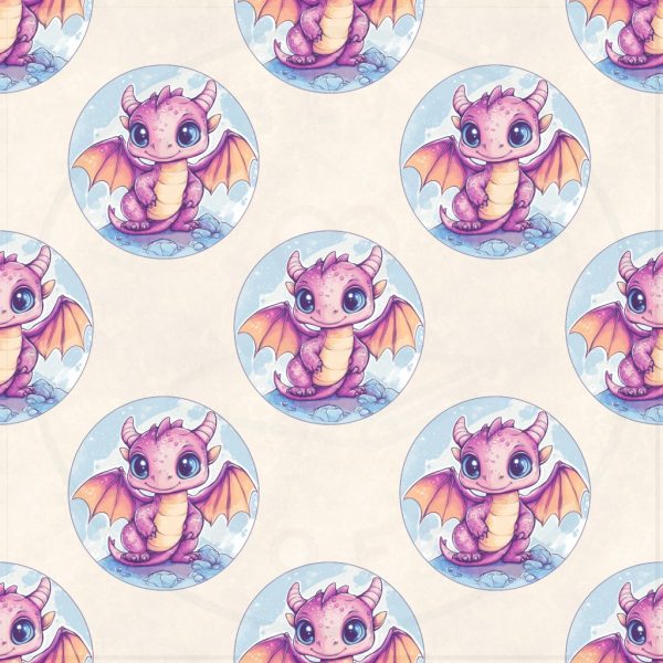 KI Rosa Drache beige