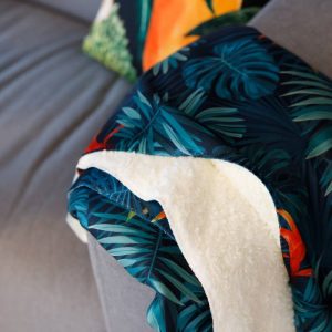 Velvet Fleece Sheep Blanket