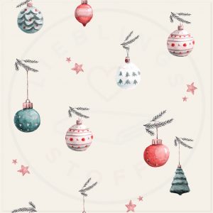 Christmas balls_red green